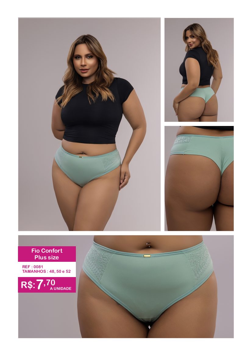 Fio Confort Plus size - referência 0081