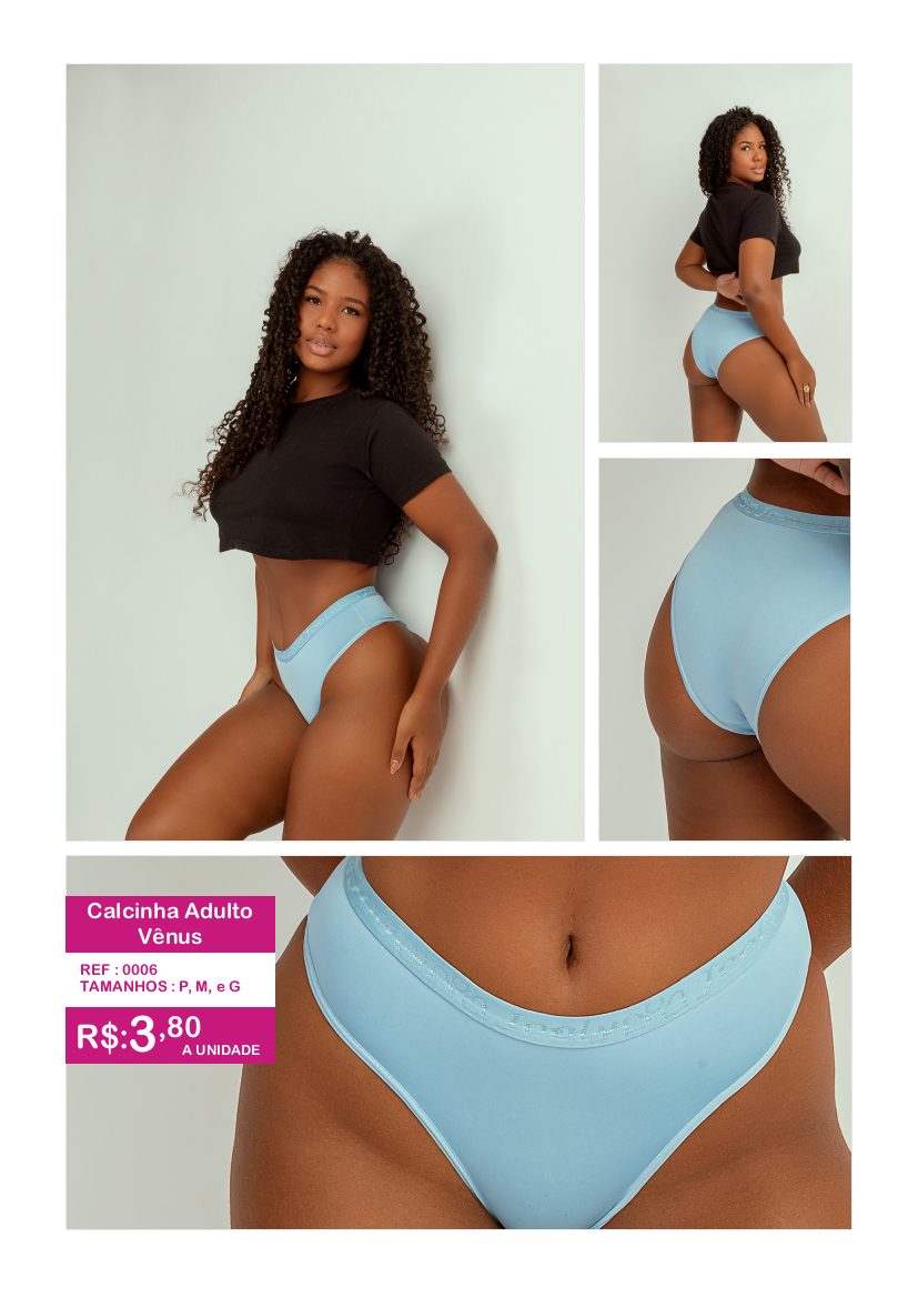 Calcinha Adulto Vênus - referência 0006